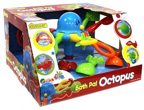 Игрушка развивающая - Осьминог для ванной (Kidsmart, 25070) Игрушка развивающая - Осьминог для ванной (Kidsmart, 25070)