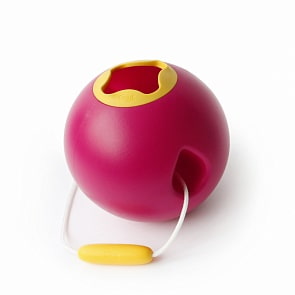 Ведерко для воды Quut Ballo, 1 литр, цвет розовый Калипсо и спелый желтый / Calypso Pink и Mellow Yellow (Quut, 170112)