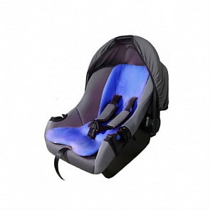 Чехол - вкладыш универсальный - Mini Color, синий, двухсторонний (ProtectionBaby, ВР-011/1_blue)