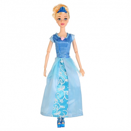 Кукла София принцесса в голубом платье 29 см., с аксессуарами 