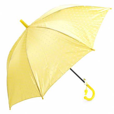Зонт детский со свистком - Горошек, перламутровый, 45 см 