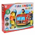Детская игровая палатка - Пожарная машина 995-7035A, 50 шаров  - миниатюра №1