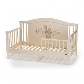 Детская кровать-диван Nuovita Stanzione Verona Div Musica, Avorio/Слоновая кость (Nuovita, NUO-dVER_174)