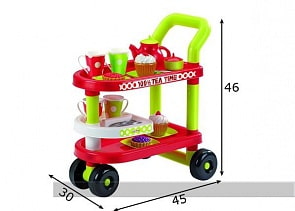 Кухонный набор Тележка с посудой. Десерты (Ecoiffier, 1617)