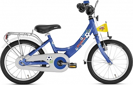 Двухколесный велосипед ZL 18-1 Alu – Football, blue/синий 