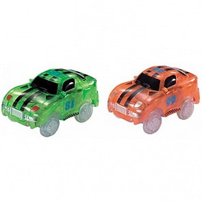 Светодиодные гоночные машинки, 2 штуки (Mindscope, NGTT2R_md)