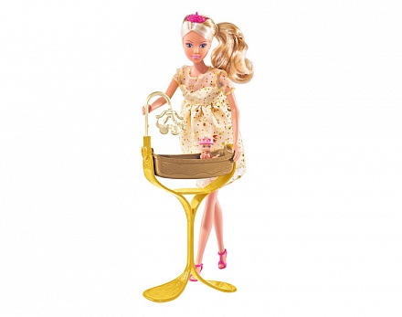 Кукла Штеффи беременная, королевский набор, 29 см 
