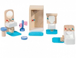 Игровой набор - Ванная комната (Lanaland, W06B054) - миниатюра