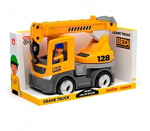 Строительный грузовик-кран с водителем, 22 см (Efko, 27275EF-CH)