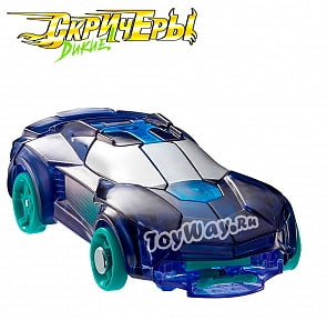 Дикие Скричеры. Машинка-трансформер – Найтбайт, линейка 1 (Alpha Group, Screechers Wild, 34821ros)