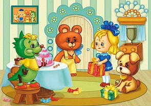 Пазлы Castorland Животные - Сладкая сказка, 60 деталей (Castorland, 6321)