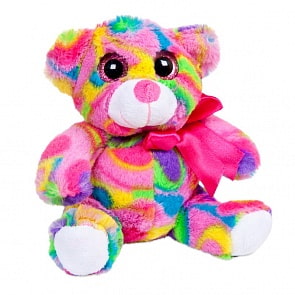 Мягкая игрушка - Медведь мультиколор, 15 см (ABtoys, M0057)