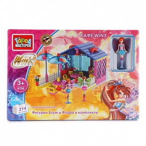 Конструктор Город Мастеров «Кафе WINX», 214 деталей (Город Мастеров, BB-6726-Rsim)