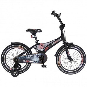 Двухколесный велосипед Rush Jaguar диаметр колес 18 дюймов, черный (Velolider, 5544RT)