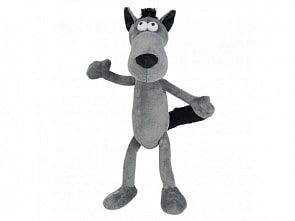 Мягкая игрушка из серии Гнутики - Волчок - Серый Бочок, 22 см (Гнутики, MT-042018-3-22)