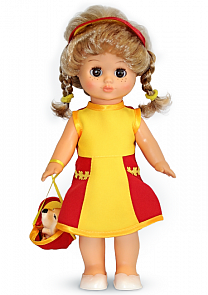 Интерактивная кукла Настя 5 с собачкой, 30 см (Весна, В1790/С1790/о)