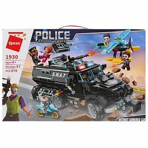 Конструктор с фигурками и аксессуарами, 970 деталей (Enlighten Brick, BRICK1930)