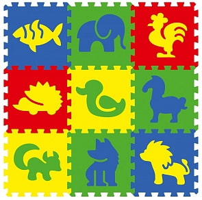 Напольный пазл Животные (Magneticus, EV-321)