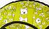 Санки надувные - Тюбинг, собачки на салатовом, диаметр 118 см  - миниатюра №7