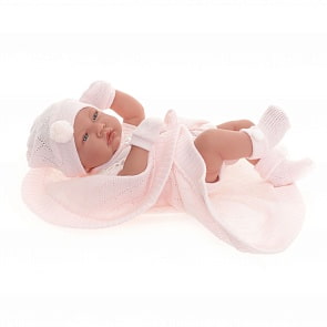 Кукла-пупс Тони в розовом 42 см виниловая (Munecas Antonio Juan ,S.L., 50064)