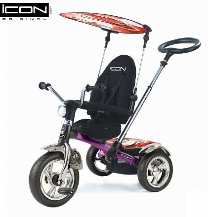 Детский трехколесный велосипед ICON 3 RT original fuksia angel 