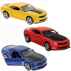 Машина металлическая инерционная - Chevrolet Camaro (Технопарк, 67326sim) - миниатюра