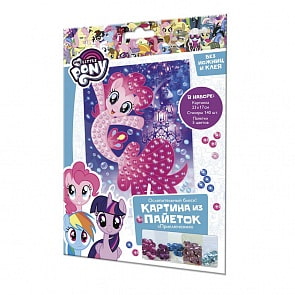 Аппликация из пайеток My little pony™ - Приключения (Origami, 03190-OR)