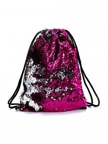 Мешок для обуви с пайетками - Bright Dreams, сангрия (МихиМихи, MM07551)