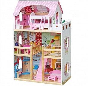 Домик для кукол - Нежность, 18 предметов в комплекте (Lanaland, W06A163) 