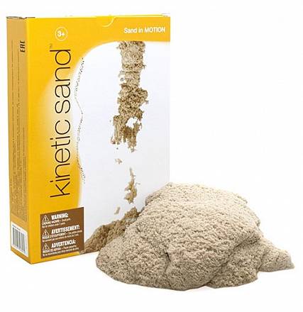 Кинетический песок коричневый Kinetic Sand 2,5 кг 