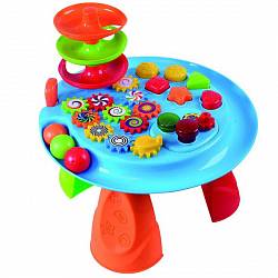 Игровой центр - Cтол с шарами, формами и шестеренками (Playgo, Play 2940veg) - миниатюра