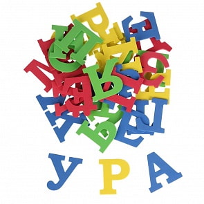 Набор для купания Капитошка - Маша и Медведь. Азбука (Играем вместе, L787-H27723-MB)