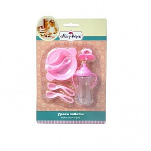 Набор аксессуаров - Уроки заботы, 6 предметов, блистер (Mary Poppins, 452125)