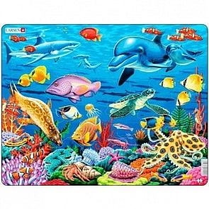 Пазл – Коралловый риф, 35 элементов (Larsen, FH29k)