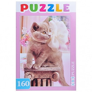 Пазлы Artpuzzle - Британский котенок, 160 элементов (Рыжий кот, ПА-4571)