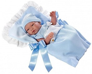 Кукла – Пабло в голубом конверте, 43 см. ASI (ASI, 363601)