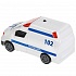 Машина Полиция 12,5 см свет-звук пластик открываются двери инерционная  - миниатюра №2