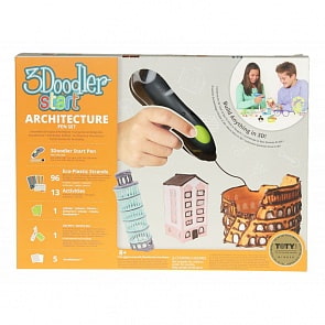 3Д Ручка 3Doodler Start, подарочный набор – Архитектор (Wobble Works, 3DS-ARCP-MUL-R)