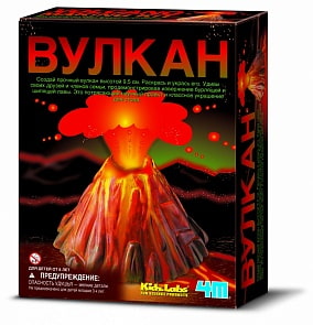 Набор для химических опытов – Вулкан (4M, 00-03230)