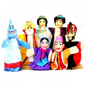 Кукольный театр - Алладин, 7 кукол (Жирафики, 68349)