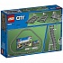 Конструктор Lego City – Рельсы  - миниатюра №3