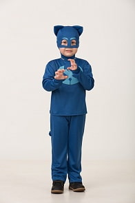 Карнавальный костюм для мальчиков - Герой в синем, размер 104-52 (Батик, 1955-104-52)