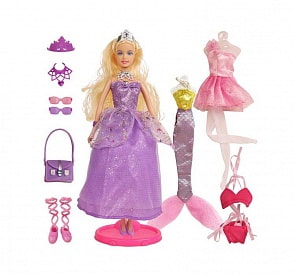 Кукла с набором одежды и аксессуарами (Defa Lucy, 8269) (ассортимент)