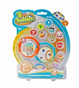 Набор Bbuddieez 10 шармов, 2 браслета (1Toy, Т59260) Набор Bbuddieez 10 шармов, 2 браслета (1Toy, Т59260)