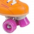 Ролики Rollschuh Roller Disco, размер 41, цвет – оранжево-лиловый/orange-lila  - миниатюра №1