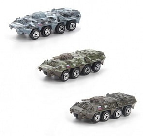 БТР-80, в масштабе 1:72 (Технопарк, CT12-374-B-WBsim)