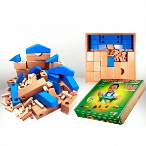 Деревянный конструктор. Собери свой дом (Престиж, Д2108) 