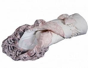 Комплект на выписку - Клеопатра, молочный-пудра (Мой Ангелок, УТ-00000381_молочный-пудра)