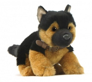 Мягкая игрушка – Щенок Немецкой овчарки, 25 см (Hansa, 3971)