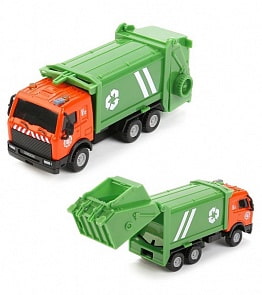 Модель металлическая – Городские службы, подвижные элементы, 14,5 см. (Технопарк, 1816-1ACD-R) (ассортимент)